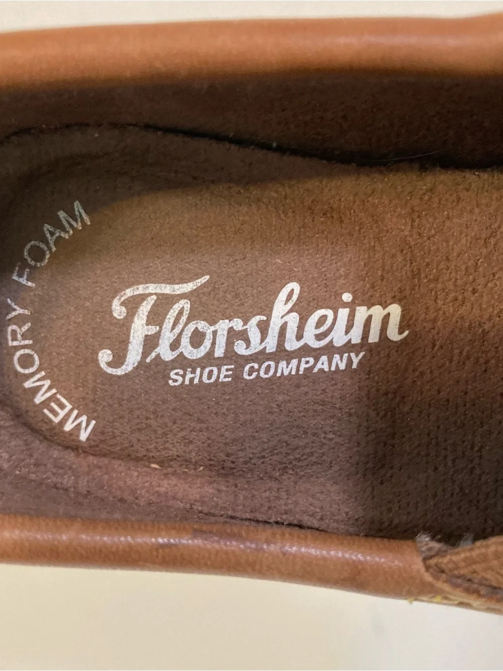Florsheim Jasper Venetian Jr. Sz 10.5 Boys Brown Leather Loafers Slip On Shoes